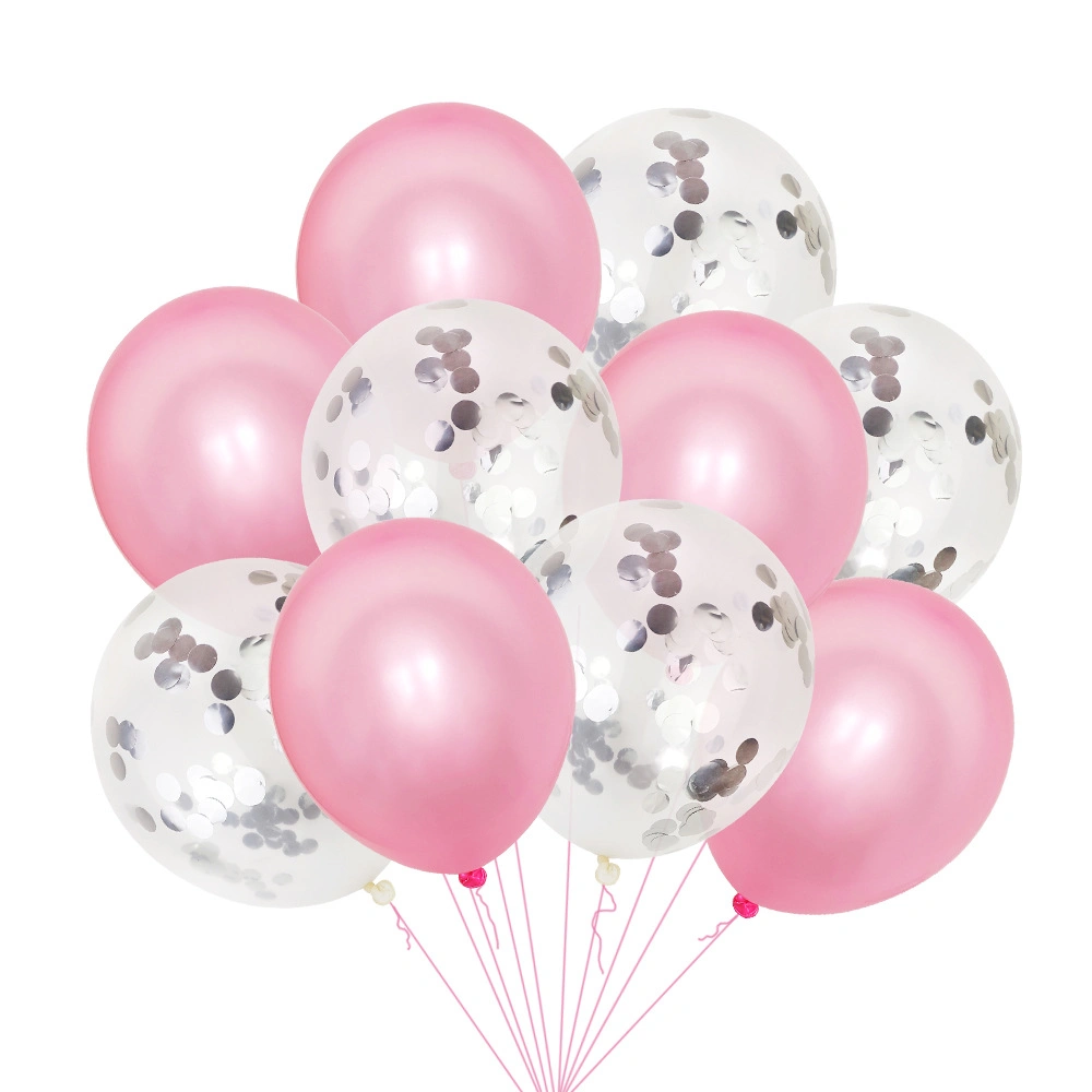 Party Balloon Decorations Latex Confetti Balloons Set Birthday Esg14501